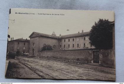 Saint Marcellin, école supérieure de jeunes filles, Isère 38