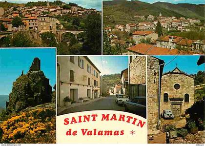 07 - Saint Martin de Valamas - Multivues - Automobiles - CPM - Voir Scans Recto-Verso