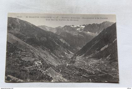 Saint Martin Vesubie, vue sur la vallée du Boreon, Alpes Maritimes 06