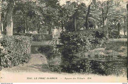 94 - Saint Maur des Fosses - Parc Saint Maur - Square des Tilleuls - CPA - Voir Scans Recto-Verso