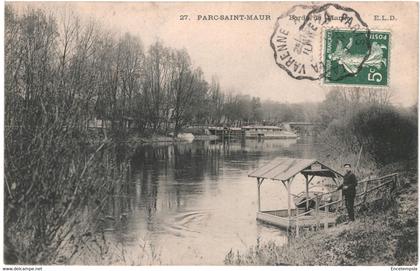 CPA-Carte postale France-Saint-Maur-des-Fossés- Parc Saint Maur Bords de la Marne    VM50529