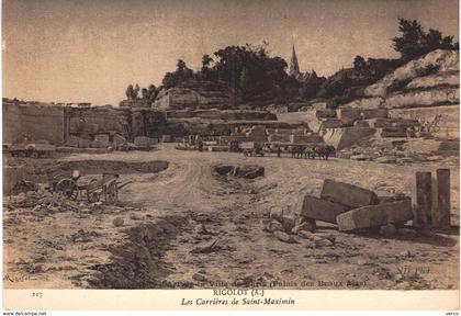 Carte postale ancienne de SAINT MAXIMIN la SAINTE BAUME