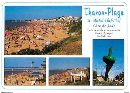 44 - Tharon Plage Saint Michel Chef Chef - Multivues - Plage - CPM - Voir Scans Recto-Verso