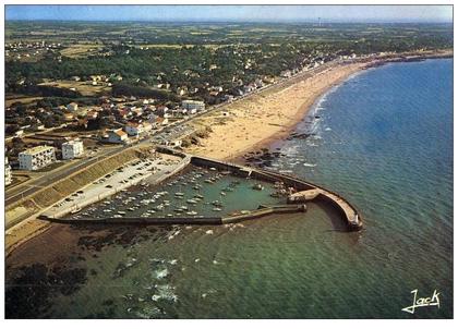 SAINT MICHEL CHEF CHEF 44 - Vue aérienne Port et Plage