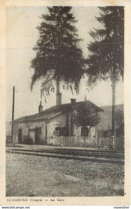 SAINT NABORD la gare