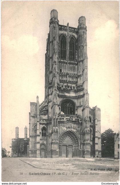 CPA Carte postale France Saint Omer  Tour Saint Bertin   VM62692