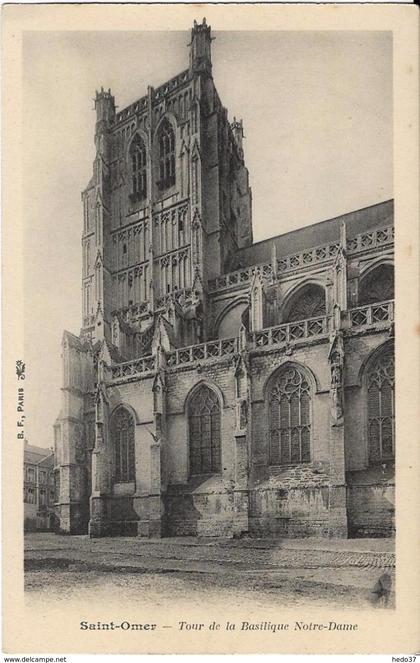 Saint-Omer - Tour de la Basilique Notre-Dame