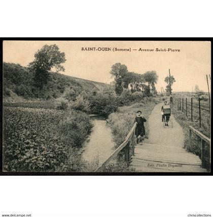 80 - SAINT OUEN (Somme) - Avenue Saint Pierre