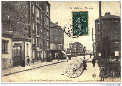 Carte Postale Ancienne de SAINT OUEN