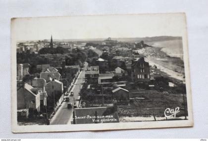 Cpsm 1947, Saint Pair sur mer, vue générale, Manche 50