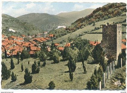 SAINT PONS DE THOMIERES - N° SE 425 - VUE GENERALE (C P S M 15 X 10.5)