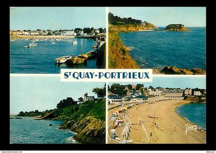 22 - Saint Quay Portrieux - Multivues - Flamme Postale de Saint Quay Portrieux - CPM - Voir Scans Recto-Verso