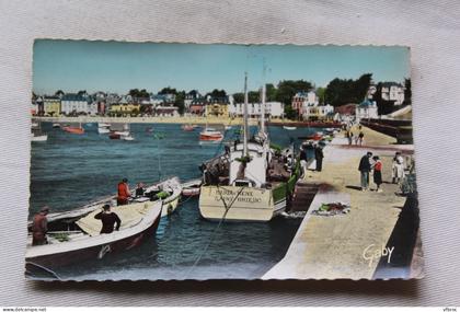 Cpsm 1959, Saint Quay Portrieux, le port, Cotes d'Armor 22