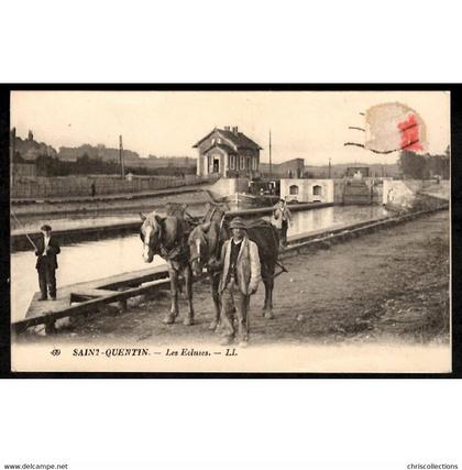 02 - SAINT QUENTIN (Aisne) - Les Ecluses