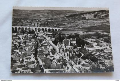 Cpm, Saint Satur, vue générale aérienne, Cher 18