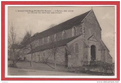 89 - SAINT SAUVEUR en PUISAYE --  L'Eglise