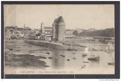 35 - Saint Servan - Tour Solidor et Port Saint-Père