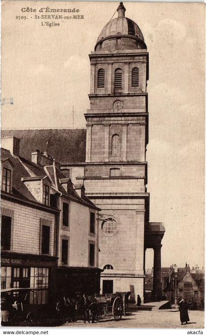 CPA Saint-Servan L'Eglise FRANCE (1015294)