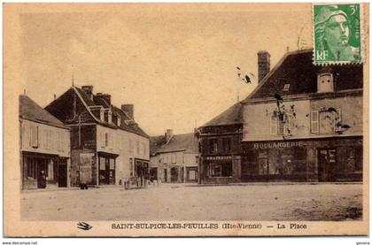 87 SAINT-SULPICE-les-FEUILLES - La place