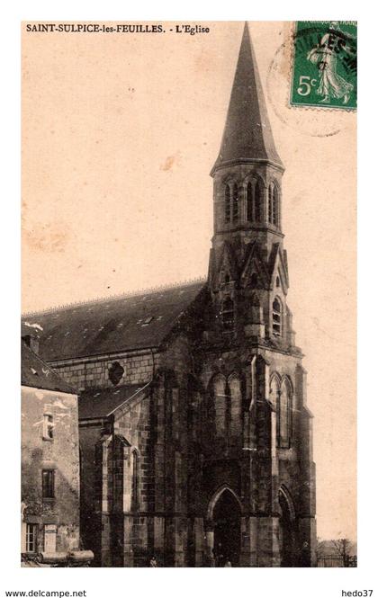 Saint Sulpice les Feuilles - L'Eglise