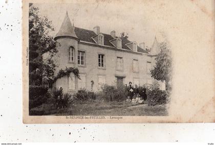 SAINT-SULPICE-LES-FEUILLES LAVAUPOT (CARTE PRECURSEUR )