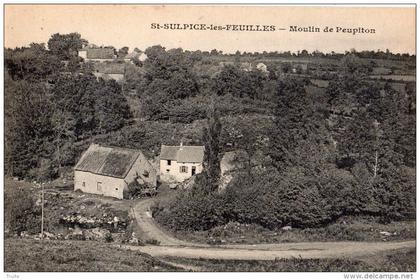 SAINT-SULPICE-LES-FEUILLES MOULIN DE PEUPITON