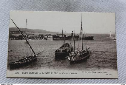 Saint Tropez, vue du chantier, Var 83