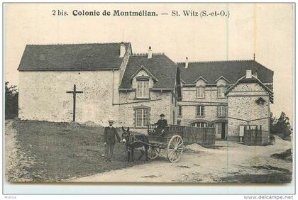 SAINT WITZ  - Colonie de Montmélian.