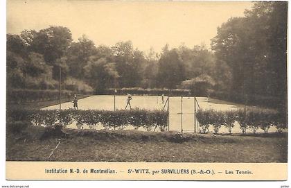 SAINT WITZ - Institution ND de Montmélian - les Tennis