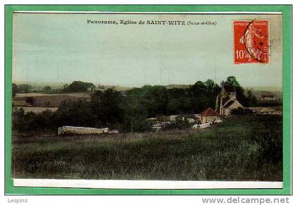 SAINT WITZ -- Panorama ,Eglise de...