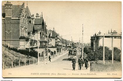 CPA - Carte Postale - France - Sainte Adresse - Avenue Reine Elisabeth (M8415)