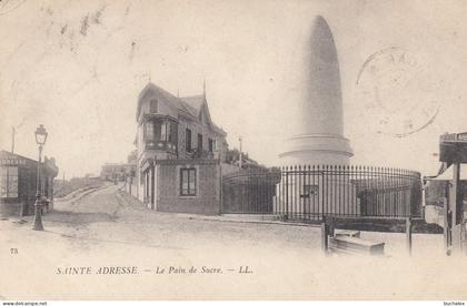 gelaufene Ansichtskarte Sainte Adresse - Le Pain de Sucre