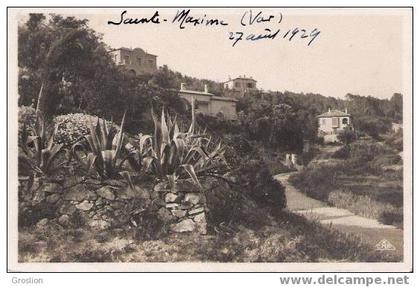 SAINTE MAXIME CP PHOTO 1929