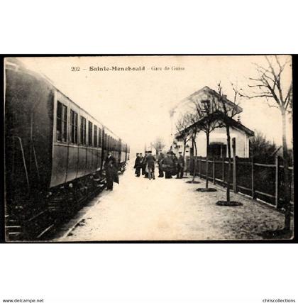 51 - SAINTE MENEHOULD (Marne) - Gare de Guise