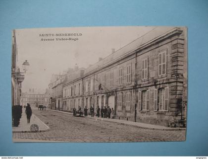 CPA  Sainte-Menehould  Avenue Victor-Hugo  1916