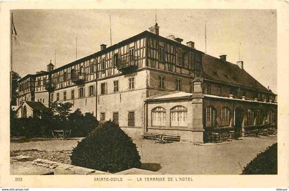 67 - Sainte Odile - La Terrasse de l'Hotel - CPA - Voir Scans Recto-Verso