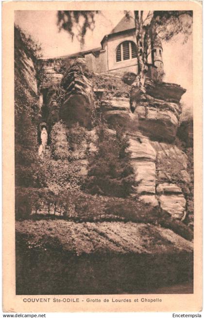 CPA Carte postale France Sainte Odile Couvent Grotte de Lourdes et Chapelle  VM84234