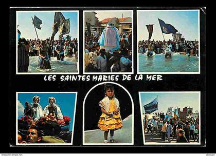 13 - Les Saintes Maries de la Mer - Procession des Saintes - Multivues - CPM - Voir Scans Recto-Verso