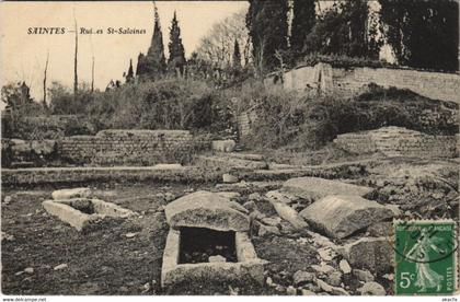 CPA SAINTES-Ruines St-Saloines (45463)