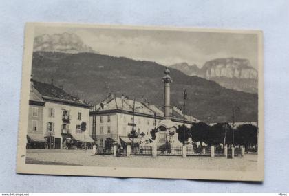 Sallanches, la place Charles Albert, Haute Savoie 74