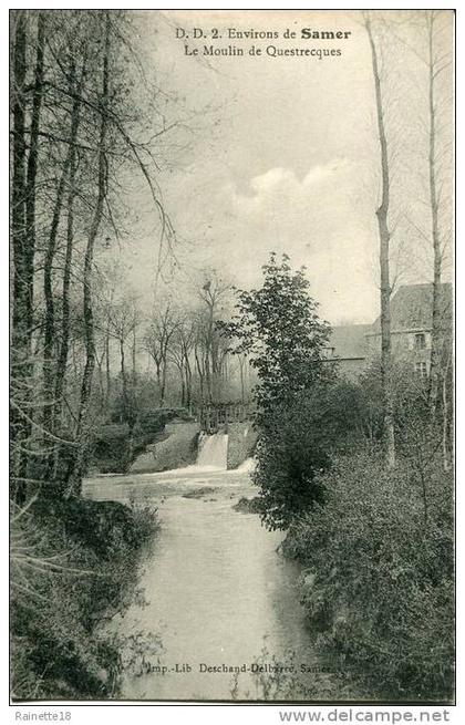 -Environs de Samer.                      Le Moulin de Questruques