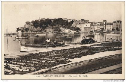 SANARY SUR MER - Un coin du port (animation)