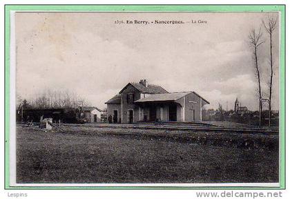 18 - SANCERGUES -- La Gare