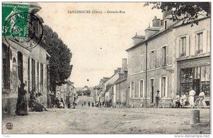 SANCERGUES GRANDE-RUE ANIMEE