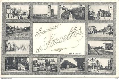 CPA Souvenir de Sarcelles vues multiples