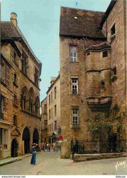 24 - Sarlat la Caneda - Hôtel Plamon - Hôtel de la Mirandole - CPM - Voir Scans Recto-Verso