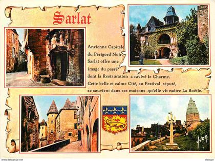 24 - Sarlat la Caneda - Multivues - CPM - Voir Scans Recto-Verso