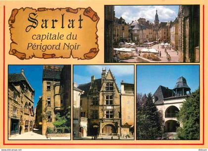 24 - Sarlat la Caneda - Multivues - CPM - Voir Scans Recto-Verso