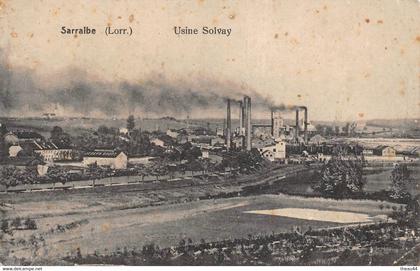 ¤¤  -  SARRALBE    -   Usine SOLVAY   -   ¤¤