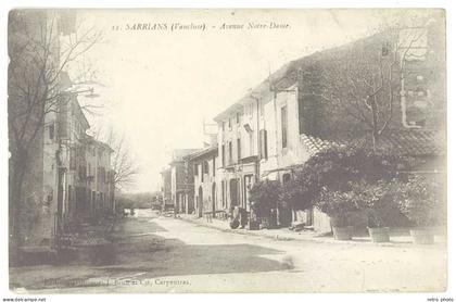 Cpa Sarrians - Le Faubourg